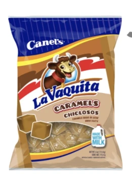 LA VAQUITA CARAMELS CHICLOSOS