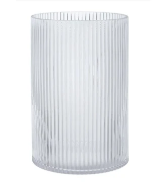 GLASS CYLINDER 13 X 17 CM