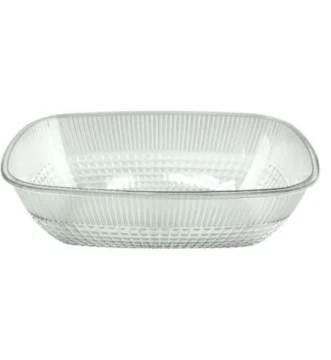 RECTANGLE BOWL WITH COVER