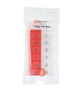 7 DAYS PILL ORGANIZER 2 PACK