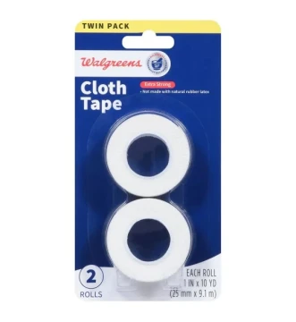 WALGREENS CLOTH TAPE 2 PACK