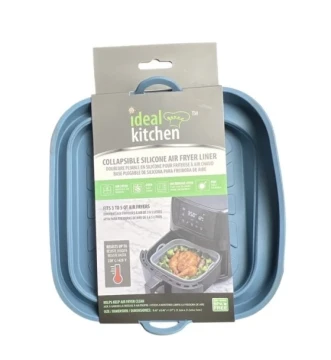 IDEAL KITCHEN COLLAPSIBLE SILICONE AIR FRYER LINER
