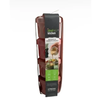 CONDIMENT CONTAINER 4 PACK 4.4 OZ