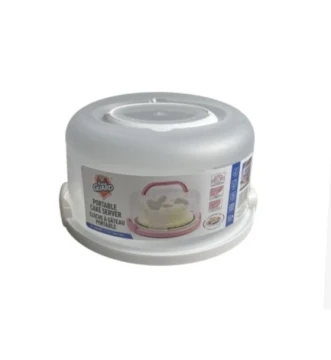 PORTABLE CAKE SERVER 11 X 5.5 INCH