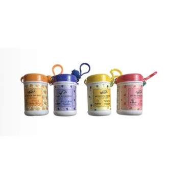 WISH ANTI BACTERIAL HADN WIPES KEYCHAIN