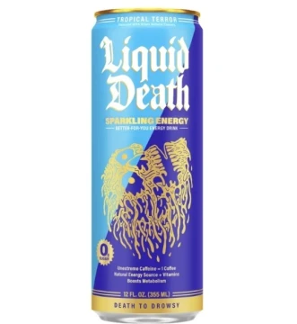 LIQUID DEATH SPARKLING ENERGY 12 FL OZ