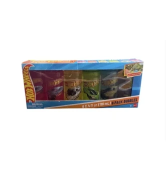 HOT WHEELS BUBBLES 6 PACK