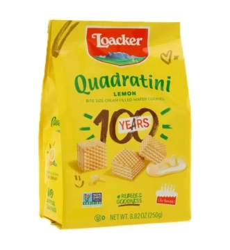 6.49 LOACKER QUADRATINI LEMON 8.82 OZ
