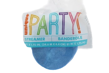 LIGHT BLUE STREAMER 81 FT