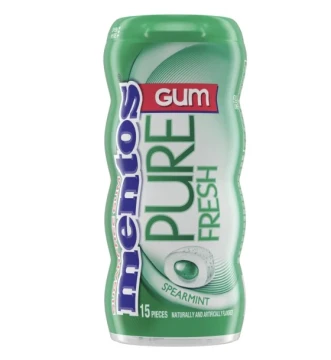 2.49 MENTOS GUM PURE FRESH SPEARMINT