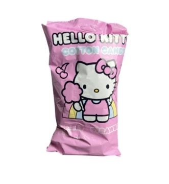 3.49 HELLO KITTY COTTON CANDY CHERRY STRAWBERRY 88 GRAM
