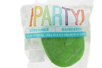 LIME GREEN STREAMER