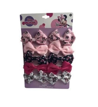 MINNIE MOUSE HAIR BOWS 10 PACK