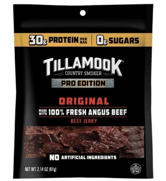 TILLAMOOK PRO EDITION ORIGINAL BEEF JERKY 2.14 OZ