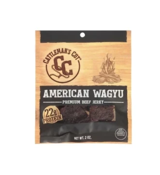 CATTLEMANS CUT AMERICAN WAGYU PREMIUM BEEF JERKY 2 OZ