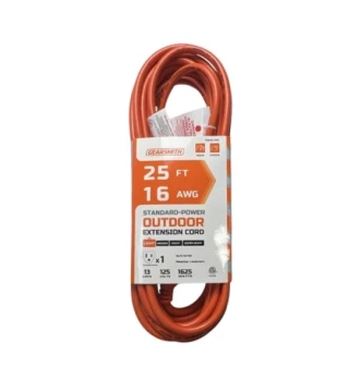 25 FT STANDARA POWER OUTDOOR EXTENSION CORD