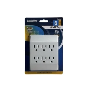 WALL TAP 6 OUTLET