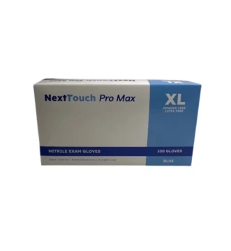 NEXTTOUCH XL PRO MAX NITRILE EXAM GLOVES 100 PACK