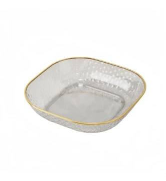 GLASS BOWL 16 X 16 X 7.5 CM