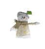 GOLD STANDING SNOW MAN