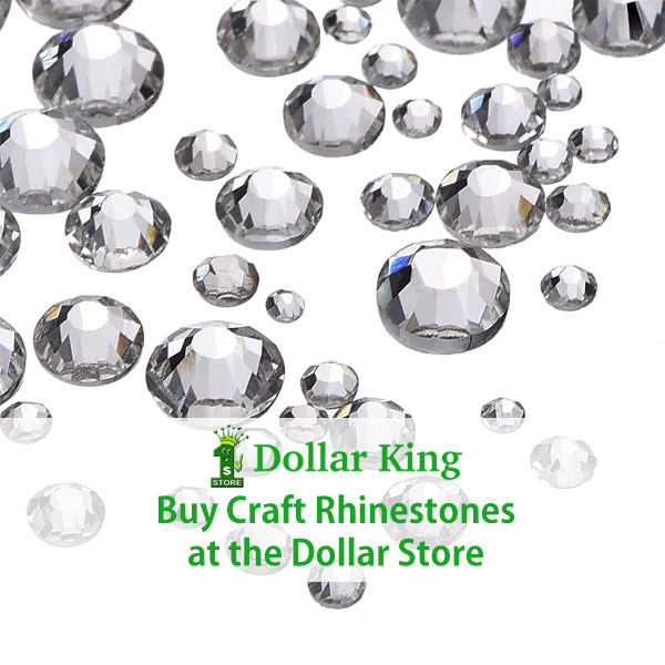 Buy Craft Rhinestones at the Dollar Store