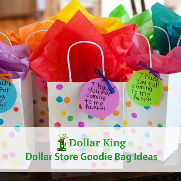 Upcycled Dollar Tree Party Gift & Treat Bags - Organized Clutter
