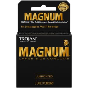 2.99 MAGNIUM LARGE SIZE CONDOMS 3 PACK 
