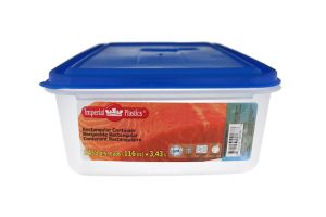 RECTANGLE CONTAINER 116 OZ  