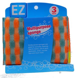 MULTIPURPOSE SPONG 3 PACK  