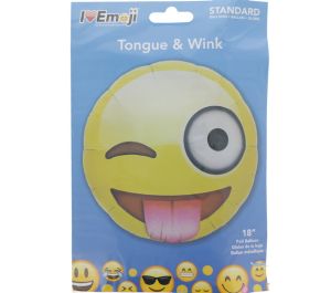 EMOJI TONGUE AND WINK FACE BALLOON  