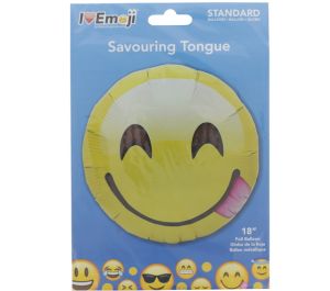 EMOJI SIDE TONGUE FACE BALLOON  