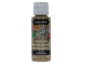 SPUN IN GOLD 2 OZ ACRYLIC PAINT  
