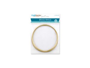 BRASS RINGS 2 PACK 4 INCH  