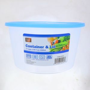 CONTAINER AND LID 4000 ML  