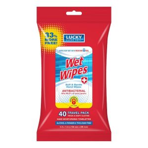 WET WIPES ANTIBACTERIAL  