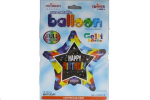 HAPPY BIRTHDAY STAR BALLOON GELLI BEAN  