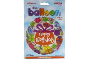 HAPPY BIRTHDAY CLEAR BALLOON  