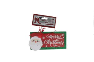 1.99 WALL DECOR CHRISTMAS 2ASSTD