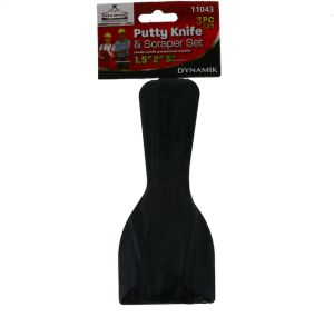 PLASTIC PUTTY KNIFE 3 PACK  