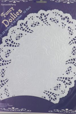 DOILIES 10.25 DIAMETER 10 PACK  