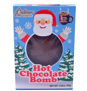 1.99 CANDY HOT CHOCOLATY BOMB WMINI MARSHMALLOWS 1.25 OZ  