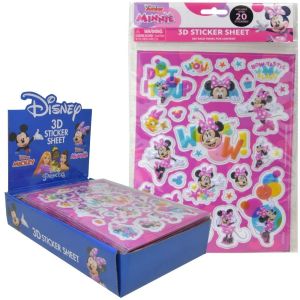 MINNIE MOUSE STICKER SHEET