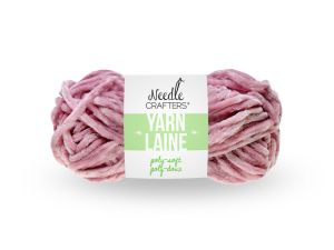 2.99 ROSE POLY SOFT YARN BALL  