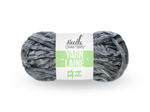 2.99 GREY POLY SOFT YARN BALL  