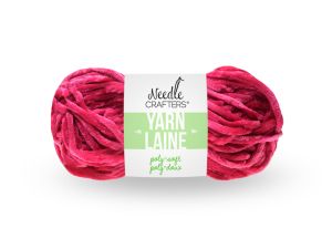 2.99 HOT PINK POLY SOFT YARN BALL  