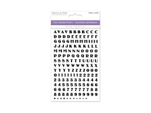 BLOCK PAPER CRAFT STICKER MINI FONTS  