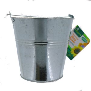 METAL BUCKET 9.25 X 5.7 INCH  