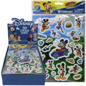 MICKEY MOUSE STICKER SHEET 