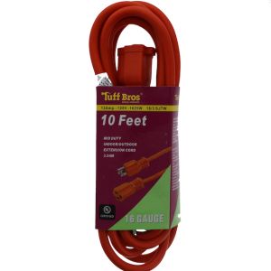 9.99 TUFF BROS EXTENSION CORD 10 FT  