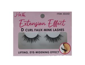 3D25D EXTENSION EFFECT FAUX MINK LASHES